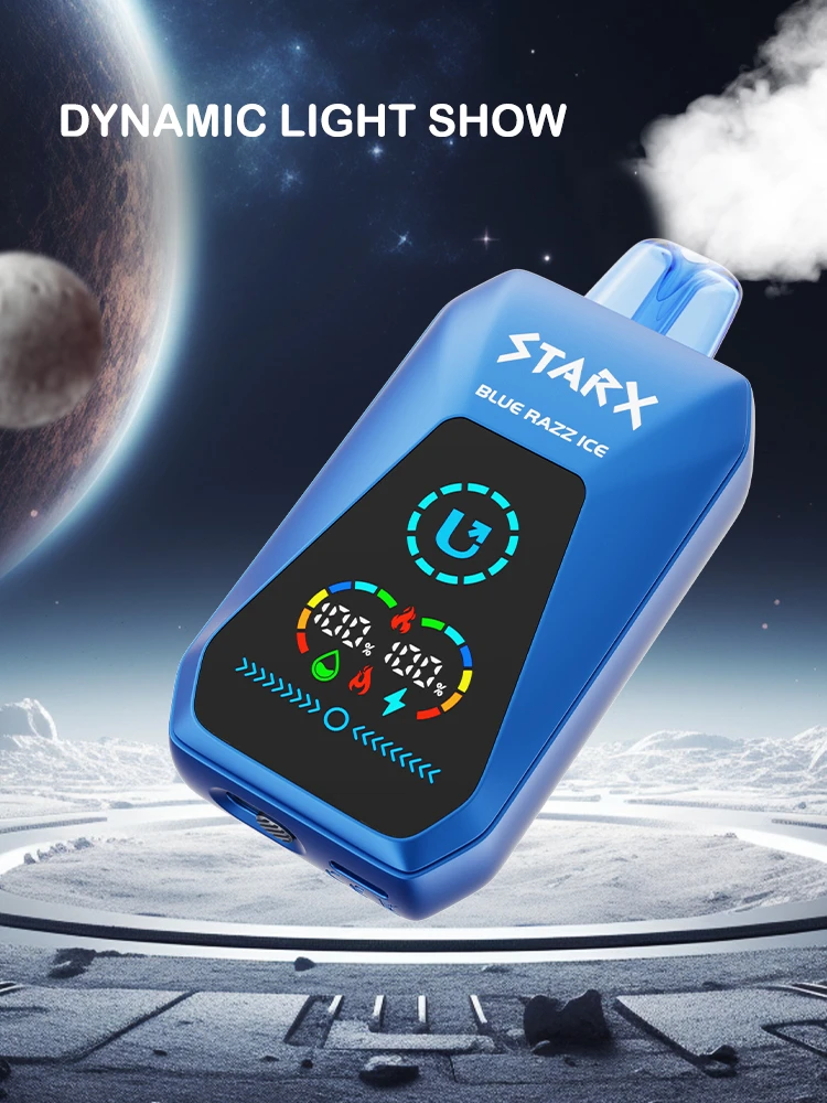 STARX Vape feature: DYNAMIC LIGHT SHOW