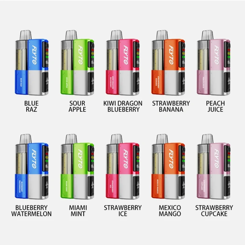 FLYTO 30K – 30.000 Puffs Disposable Vape, 8 opties
