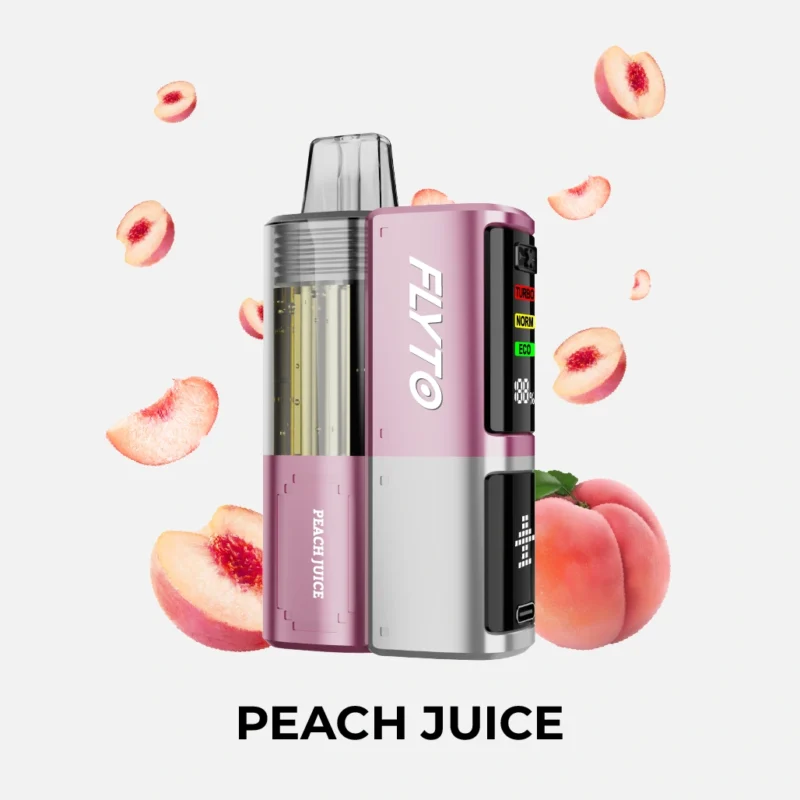 FLYTO 30K – 30.000 trekjes Disposable Vape, Peach Juice