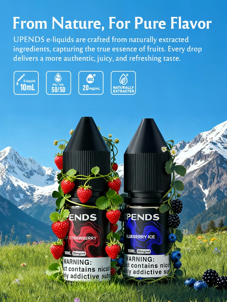Aus natürlichen Extrakten für reinen, fruchtigen Geschmack; 10ml, PG/VG 50/50, 20mg